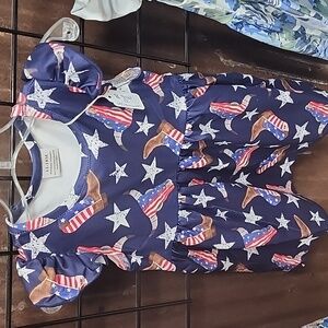 Girls Boots and Stars Dress